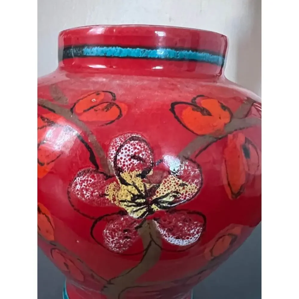 Handpainted Italian Vase